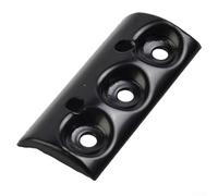 Juego de 2 abrazaderas exteriores de metal para placa de tambor de hoja cepilladora eléctrica - Compatible con GHO 1900B, color negro, piezas de repuesto