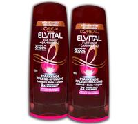 Juego de 2 acondicionadores Elvital Full Resist antipérdida de cabello, 2 x 250 ml