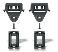 Juego de 2 adaptadores de marco Veloflexx (guardabarros de repuesto, fijación segura al marco, ángulo ajustable, goma de apoyo que protege el marco)