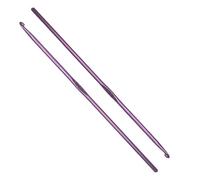 Juego de 2 Agujas de Ganchillo 3mm - Varias Medidas de Punto, Set Ergonómico de Agujas para Ganchillo, Crochet, Manualidades, Para Tejer Bufandas, Gorros, Amigurumis, DIY (2 uds, 3mm)