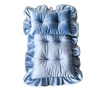 Juego de 2 almohadas y colchón para fotografía de recién nacidos, algodón suave, accesorios para fotos de bebé, reutilizable, herramienta de asistencia de estudio, multicolor, ropa de cama para