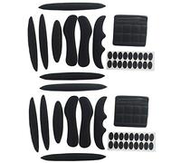 Juego de 2 Almohadillas de Espuma universales para Casco de Bicicleta, Motocicleta, Casco de Ciclismo (Color Negro)
