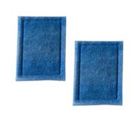 Juego de 2 almohadillas de filtro de acuario para agua dulce y salada, cartucho de algodón, accesorios de acuario para el hogar
