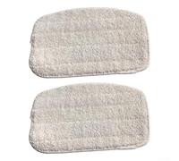 Juego de 2 almohadillas de microfibra para Hoover Steam Capsule/Plus/Deluxe (AC36), lavables y reutilizables, limpieza profunda para suelos duros, azulejos, laminados, mármol y tapicería (2 paquetes)