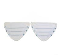 Juego de 2 almohadillas lavables de microfibra para trapeador BELDRAY BEL0636 para limpiador a vapor, paños de repuesto para suelos duros y sellados
