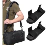Juego de 2 almohadillas para hombros de mochila, almohadillas desmontables para correas de hombro, almohadillas universales para correas de transporte para bolsos de cámara y portátiles.