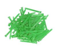 Juego de 2 anillos de plástico ajustables para patas 1-100 secuenciales, marcadores de aves acuáticas para aves de corral y registros de granja, anillos de patas de pollo de durabilidad