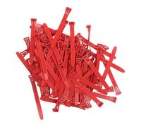 Juego de 2 anillos de plástico ajustables para patas 1-100 secuenciales, marcadores de aves acuáticas para aves de corral y registros de granja, anillos de patas de pollo de durabilidad