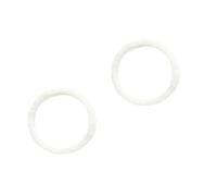Juego de 2 anillos de sellado de fieltro de lana eficientes amortiguadores de vibración para cafeteras y molinillos mejorar la experiencia del usuario