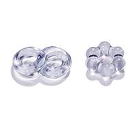 Juego de 2 anillos para el pene, anillos para el pene, anillos para el pene, anillos para los testículos, anillos de placer, anillos de silicona súper elásticos, retrasan la eyaculación y una erección