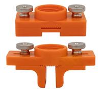 Juego de 2 aplicadores de cola para madera, rodillo de precisión ajustable de 10-30 mm para superficies planas y bordes, aplicación uniforme para reparaciones y manualidades domésticas, color naranja