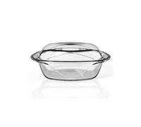 Juego de 2 bandejas de cristal para horno medianas