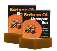 Juego De 2 Barras De Champú Con Aceite, Cuidado Natural Del Cuero Cabelludo Y Jabón Espesante For El Cabello Gris, Acondicionador Limpiador Y Nutritivo