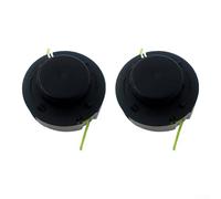 Juego de 2 bobinas para recortadora de césped, 1 6 mm x 5 m, se adapta a FSA56 FSE41 FSE52 para un funcionamiento de corte sin costuras