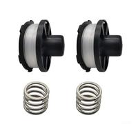 Juego de 2 bobinas Tap & Go Line 1958581 para recortadora de césped con 1 rosca redonda de 65 mm y 8 0 m de longitud para modelos DUR181Z DUR141Z DUR181Z DUR181RF
