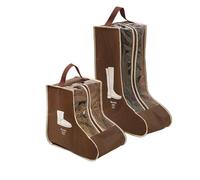 Juego de 2 bolsas de almacenamiento para botas, botas cortas portátiles y botas altas o bolsa protectora, bolsas de polvo para zapatos, fundas para zapatos para viajes, funda transparente para botas,