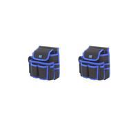 Juego de 2 bolsas de almacenamiento para cinturón de herramientas de jardín, impermeables, prácticas, prácticas