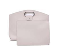 Juego de 2 bolsas de mano para laptop para mujer, de piel impermeable, de 14 a 16 pulgadas, 2 unidades, para y fundas para portátiles, White, s