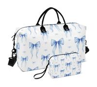 Juego de 2 bolsas organizadoras de viaje con estampado completo y manga práctica para gimnasio, Arcos del cielo, Una talla, Clásico