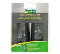 Juego de 2 bombillas Feu Vert para placa de remolque