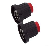 Juego de 2 botones de encendido para radiadores de gas, encendido por pulso, interruptor de encendido por pulso, tapa con resorte para calefacción de terraza, botón de encendido de repuesto, 2