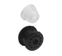 Juego de 2 bujes de cable de enlace de caja de cambios para Focus MK2 2005-2009 y Fiesta MK5 2005-2017, bujes de goma compatibles