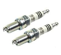 Juego de 2 bujías NGK Iridium DCPR8EIX para Beta Bimota B M W Bombardier CAN-AM CFMOTO Ducati Explorer compatible con Harley Davidson Husaberg K T M Masai Polaris