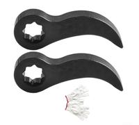 Juego de 2 cabezales adaptadores de llave de palanca con guantes para un manejo seguro del vehículo (A)