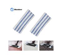 Juego de 2 cabezales de mopa de microfibra para el kit Polti Vaporetto Vaporflexi Brush Eco Pro 3.0 Bluedeer