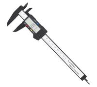Juego de 2 calibradores digitales electrónicos de 150 mm, calibradores Vernier, micrómetro con minicinta métrica de 1 m/3 pies