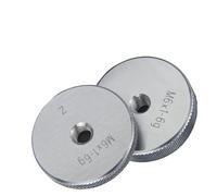 Juego de 2 calibres de rosca métrica de 60 grados, calibre cónico 6G M2-M20, herramienta de medición for ingeniería de precisión.(M14x2-6gTZ)