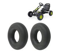 Juego de 2 cámaras de aire para neumáticos de 145/70-6, con válvula recta de goma, para Karts de 90 pulgadas, demonios, cortacéspedes