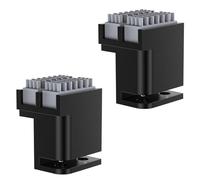 Juego de 2 cepillos de boquilla de aluminio para impresión 3D en diseño de mezcla de colores sin contaminación