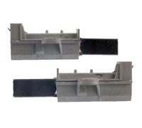 Juego de 2 cepillos de carbón para lavadora, compatibles con lavadoras Beko, Candy, Hoover, Bloomerg, Grundig, Smeg, lavadoras secadoras (371202407, 371202410, 371202405)