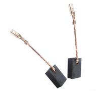 Juego de 2 cepillos de carbono 1619PC1300 para amoladora angular GWS800, piezas de repuesto de herramienta eléctrica de 5,5 x 11 x 15 mm con alambre y resortes de cepillo