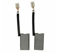 Juego de 2 cepillos de carbono de repuesto para 381028 02 381028 08 compatible con DW708 Sierra ingletadora cepillos de carbono y metal con reparación de alambre y resorte