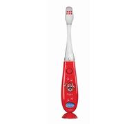 Juego de 2 cepillos de dientes para niños con LED rojo