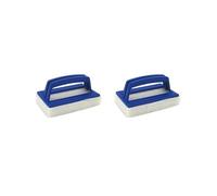 Juego de 2 cepillos de limpieza resistentes y suaves para piscina, bañera, spa, cepillo de limpieza