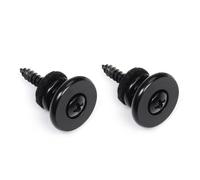 Juego de 2 cerraduras de seguridad para correa de guitarra, elegantes botones, juego de accesorios, cerraduras de metal, piezas eléctricas, botones antideslizantes