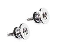 Juego De 2 Cerraduras Para Correa Guitarra Botones Antideslizantes Cerradura Metal Para Accesorios Profesionales Guitarra Eléctrica Y Bajo