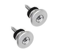 Juego De 2 Cerraduras Para Correa Guitarra Botones Antideslizantes Cerradura Metal Para Accesorios Profesionales Guitarra Eléctrica Y Bajo