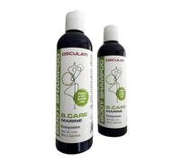Juego de 2 champús de ducha muy biodegradables, respetuosos con el medio ambiente para agua de mar y aguas interiores, 2 botellas de 250 ml para la piel y el cabello de toda la familia.