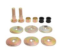 Juego de 2 cierres de puerta de repuesto para Freightliner, juego de tornillos para cierrapuertas, seguridad mejorada gracias a su construcción metálica, rendimiento duradero para Century FLD