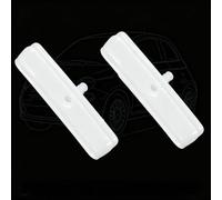 Juego de 2 clips de guía de reparación de riel de canal de vidrio para puerta y ventana compatible con Fiat 500 500c (2012-2018) - Fijar ventanas atascadas, juego de clips estabilizadores para lado