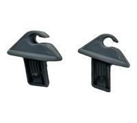 Juego de 2 clips para visera solar para Opel para Movano U9 modelos 1998 a 2019 y para Vivaro 8200449006 compatible con cierre de visera