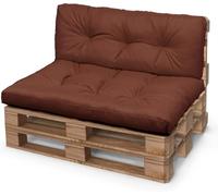 Juego de 2 cojines gruesos para exteriores e interiores, 120 x 80, 120 x 60, 120 x 50, 60 x 60, 100 x 60, cómodo colchón de banquete para jardín, patio, cafetería (café)