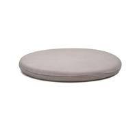 Juego de 2 cojines redondos para sillas de 50 cm, color beige, gris, para exteriores, antideslizante, funda extraíble para comedor, cocina, sala de estar, patio, sillas de oficina