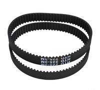 Juego de 2 correas de transmisión de goma de alta calidad compatibles con cepilladoras Bosch PHO 15-82, PHO 16-82, PHO 20-82, se adapta como repuesto para 2604736001, diseño flexible para uso