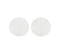 Juego de 2 cortadores circulares de brújula guía de dibujo para acolchar prendas de retazos