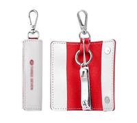 Juego de 2 cortaúñas con llavero portátil for hombre y mujer, incluye púas for los oídos, set cuidado personal(White)